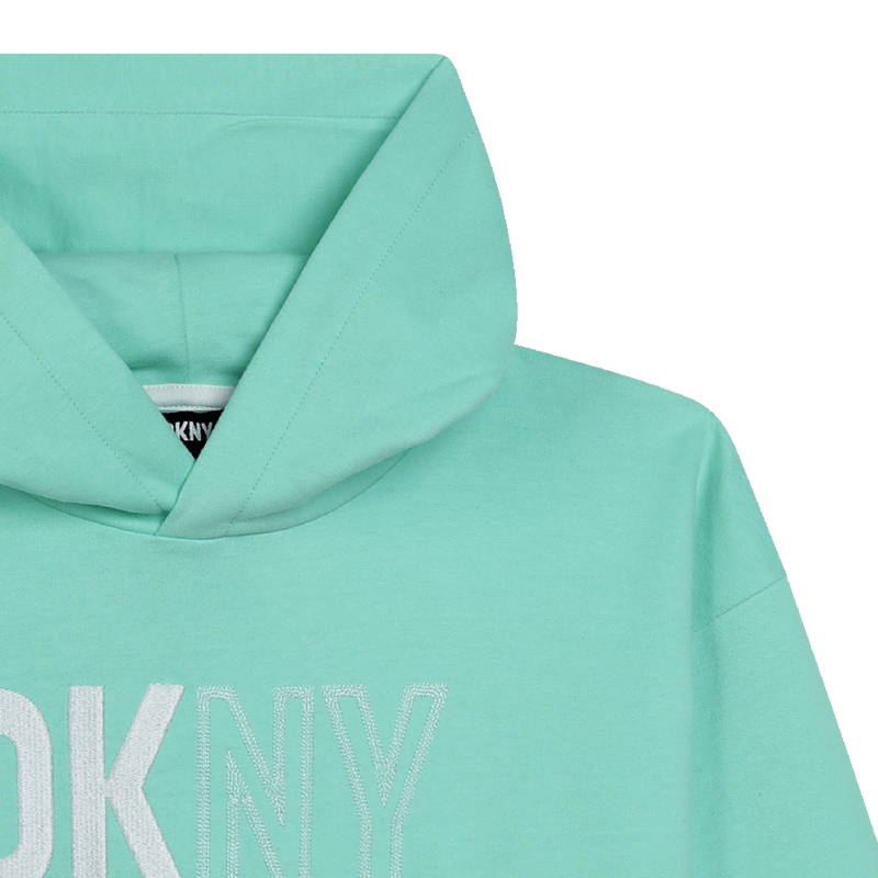 Sweatshirt unissexo em moletão DKNY 
                    UNISEX