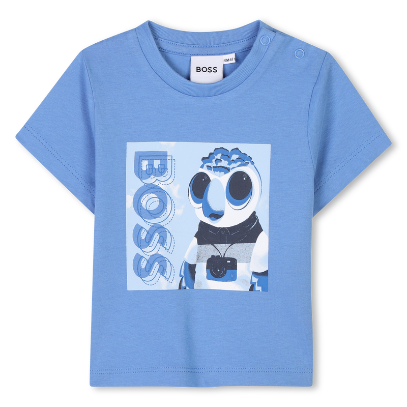 T-shirt de mangas curtas BOSS 
                        BOY