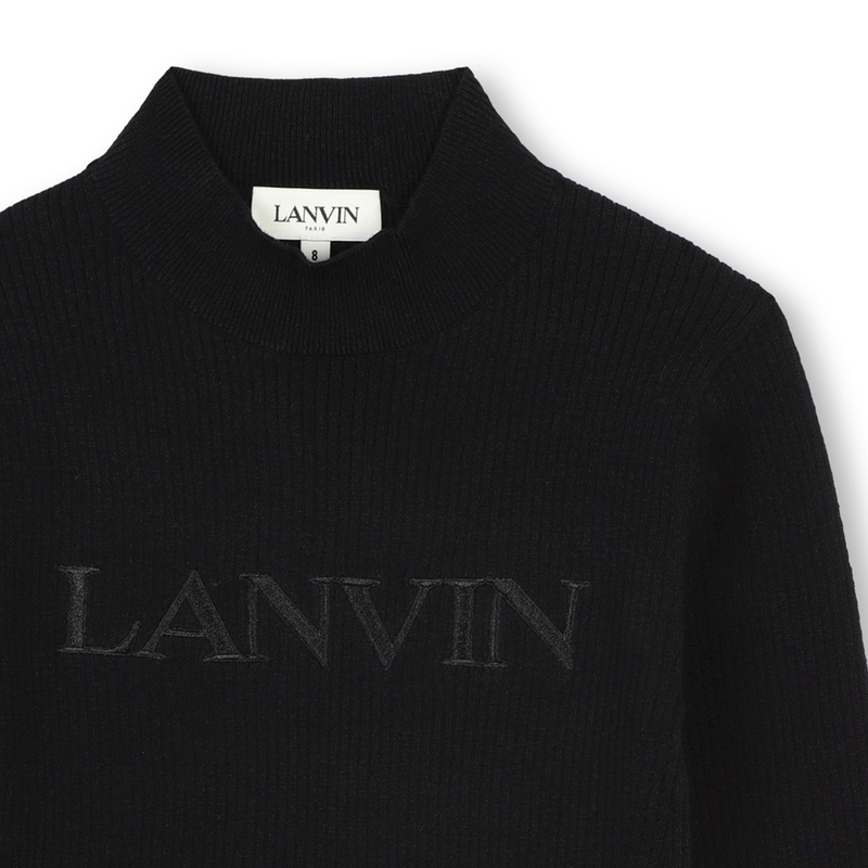 Camisola lisa bordada LANVIN 
                        GIRL