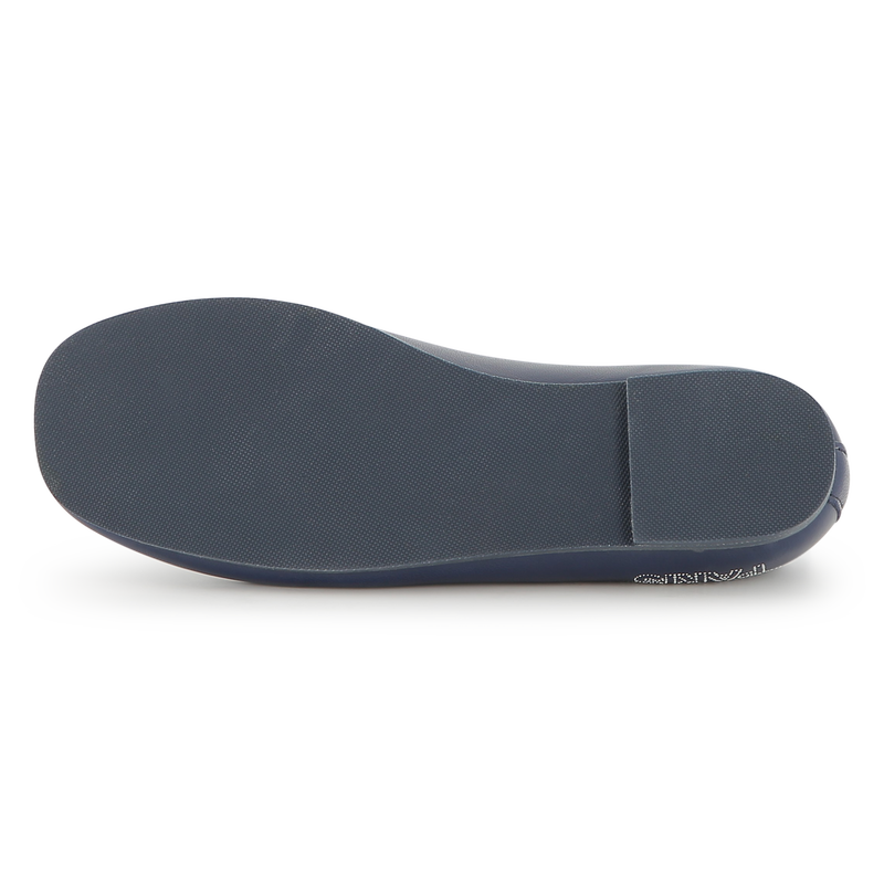 Bailarina de couro de cabra KENZO KIDS 
                    GIRL
