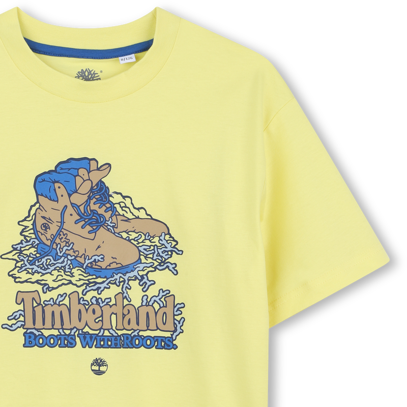 T-shirt larga com estampa TIMBERLAND 
                        BOY