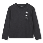 Camiseta de manga comprida KARL LAGERFELD KIDS 
                    BOY
