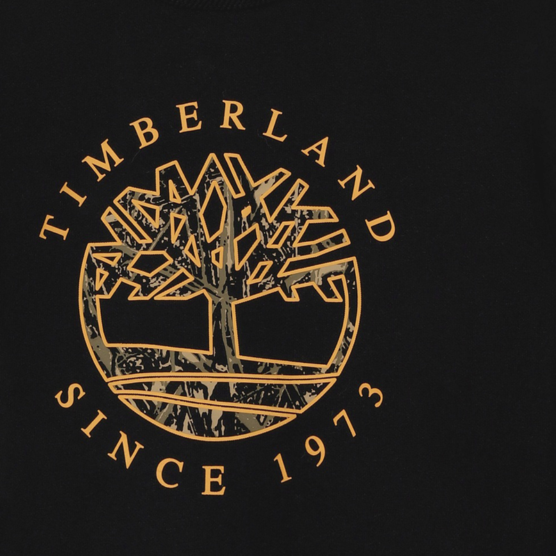 Sweatshirt de molet&atilde;o felpado TIMBERLAND 
                        BOY