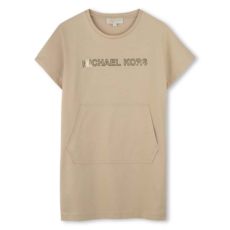 Vestido de manga curta MICHAEL KORS 
                        GIRL