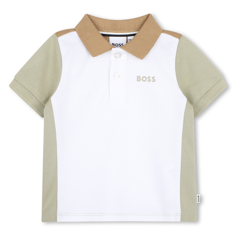 Polo de manga curta BOSS 
                        BOY