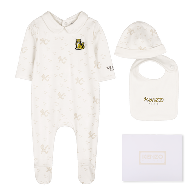 Conjunto de pijama, touca e babador KENZO KIDS UNISSEX