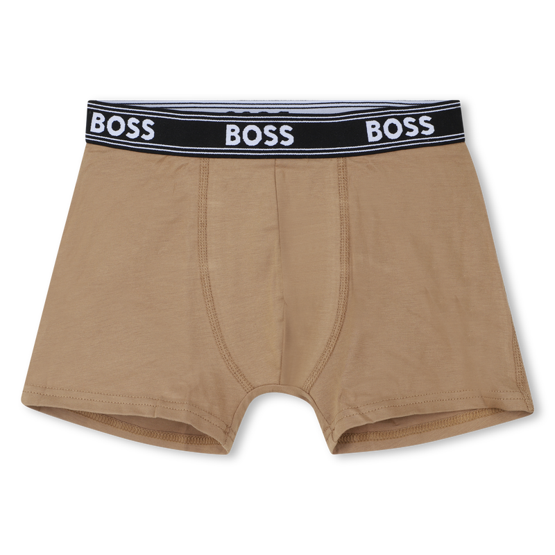 Pack de 3 cuecas boxer jersey BOSS 
                    BOY