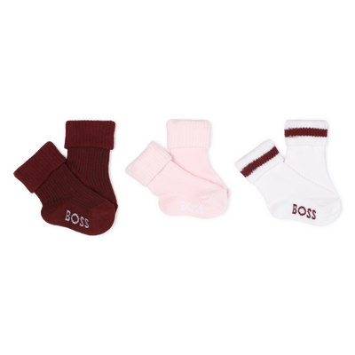 Lote de 3 pares de meias BOSS GIRL