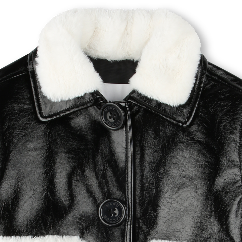 Jaqueta com gola MARC JACOBS 
                    GIRL