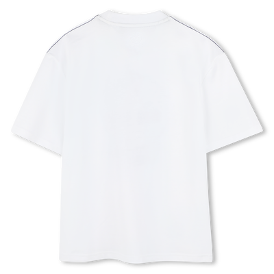 T-shirt bicolor com log&oacute;tipo TIMBERLAND BOY