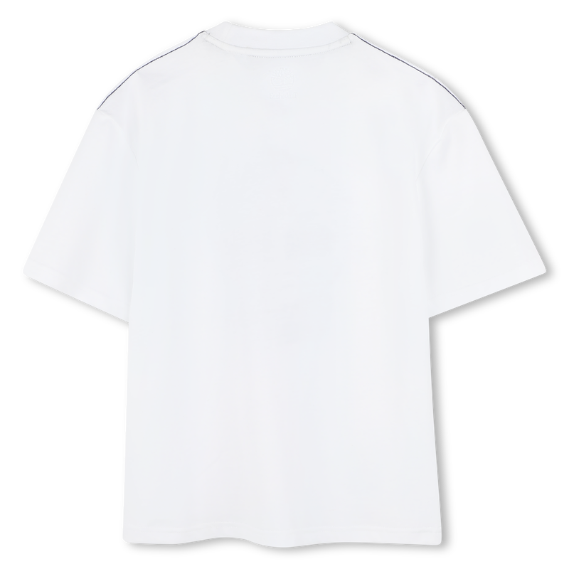 T-shirt bicolor com log&oacute;tipo TIMBERLAND 
                        BOY