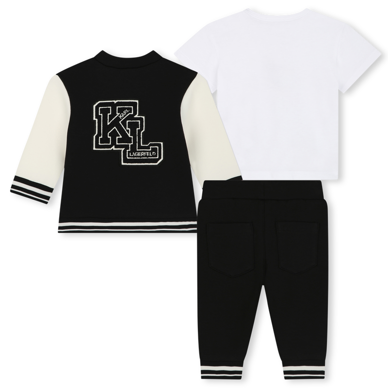 Three-Piece Tracksuit KARL LAGERFELD KIDS 
                    BOY