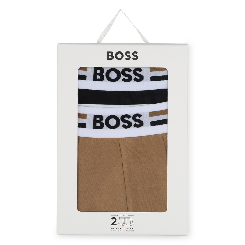 Cotton Boxers (Pack Of 2) BOSS 
                    BOY