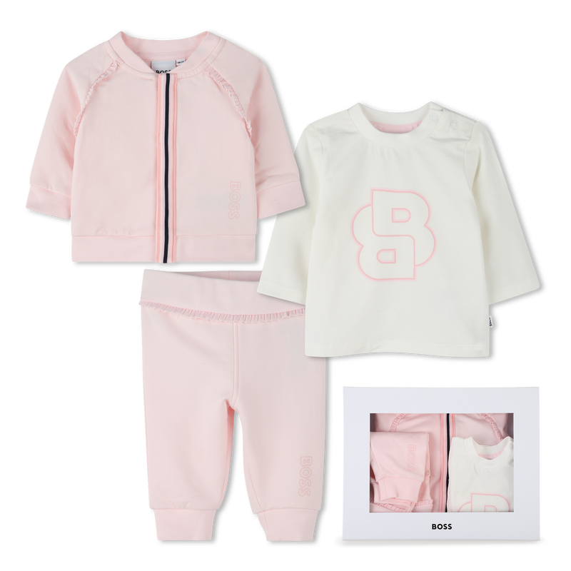 Conjunto de jogging de 3 peças BOSS 
                    GIRL