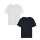 Lote de 2 t-shirts de algod&atilde;o BOSS 
                    BOY