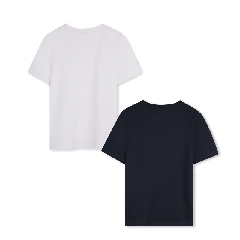 Lote de 2 t-shirts de algod&atilde;o BOSS 
                        BOY