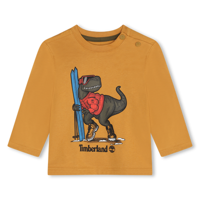 T-shirt com estampa aplicada TIMBERLAND BOY