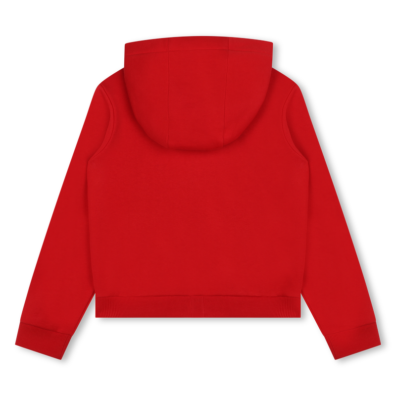 Sweatshirt com fecho e capuz HUGO 
                        GIRL