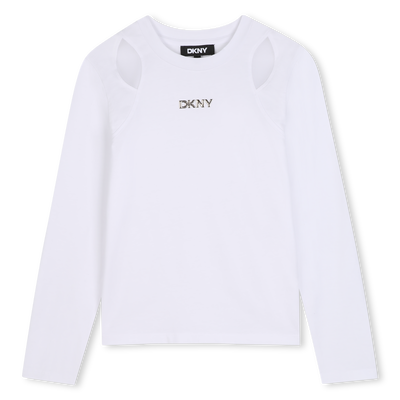 Camiseta de manga longa DKNY GIRL