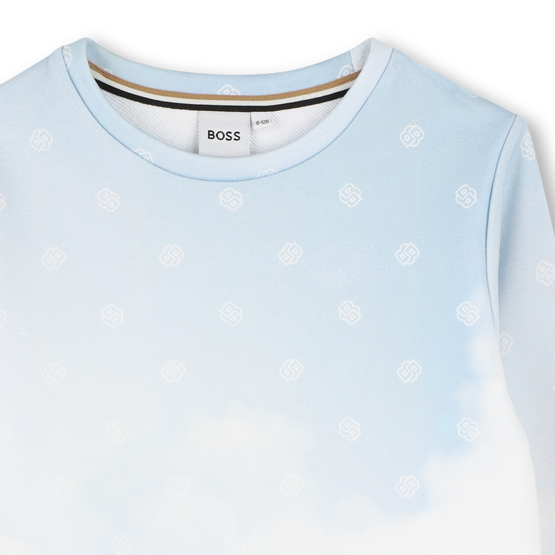 Sweatshirt estampada BOSS 
                        MENINO