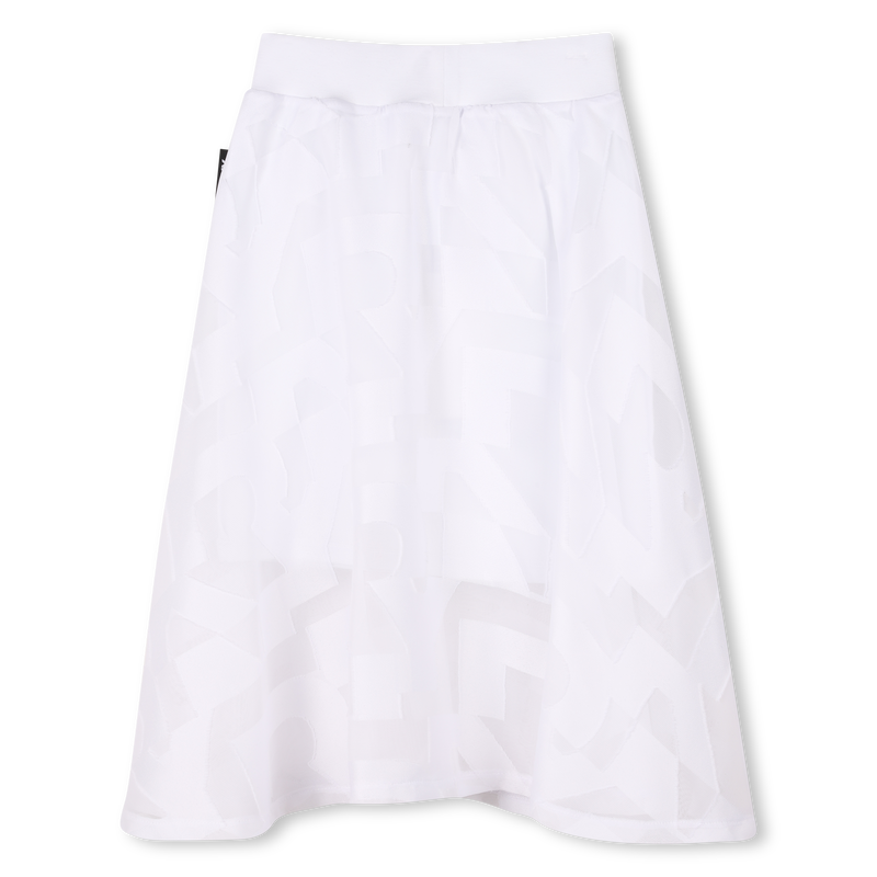 Saia formal com padr&atilde;o DKNY 
                        GIRL