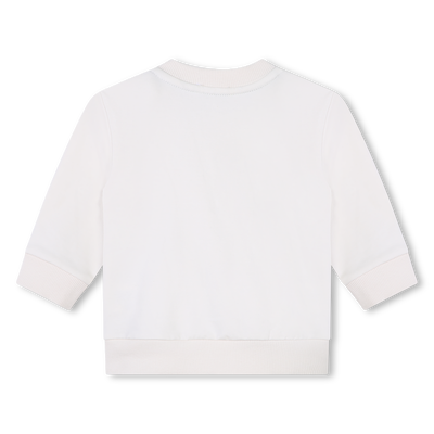 Sweatshirt em molet&atilde;o TIMBERLAND BOY