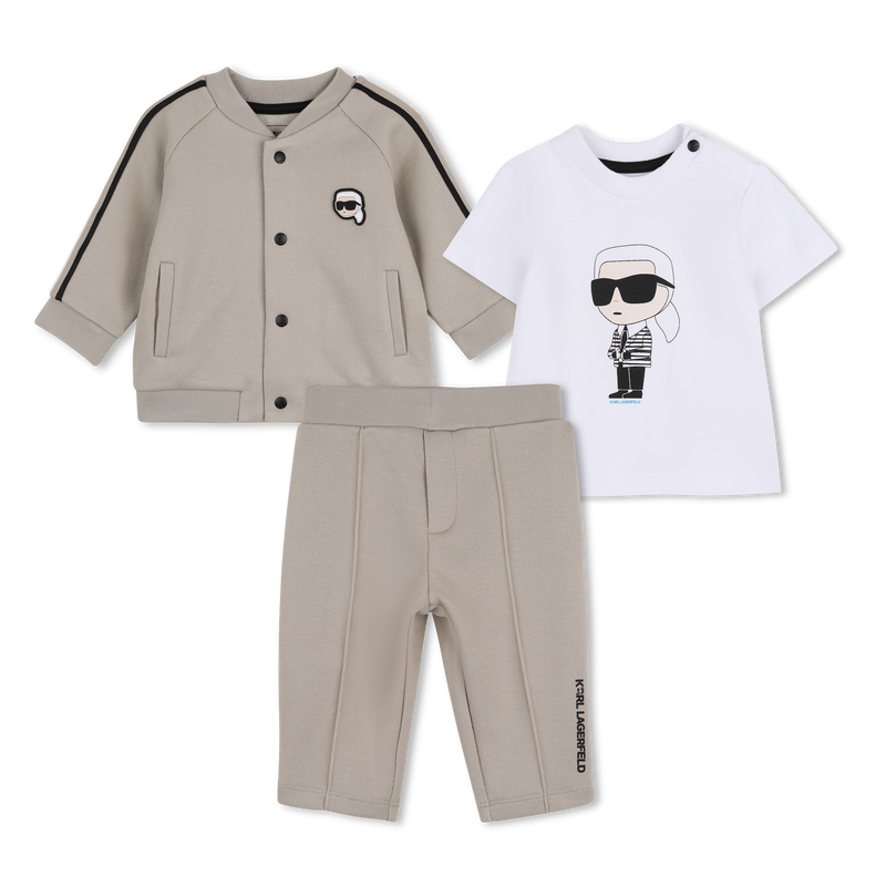 CONJUNTO JOGGER KARL LAGERFELD KIDS 
                        BOY