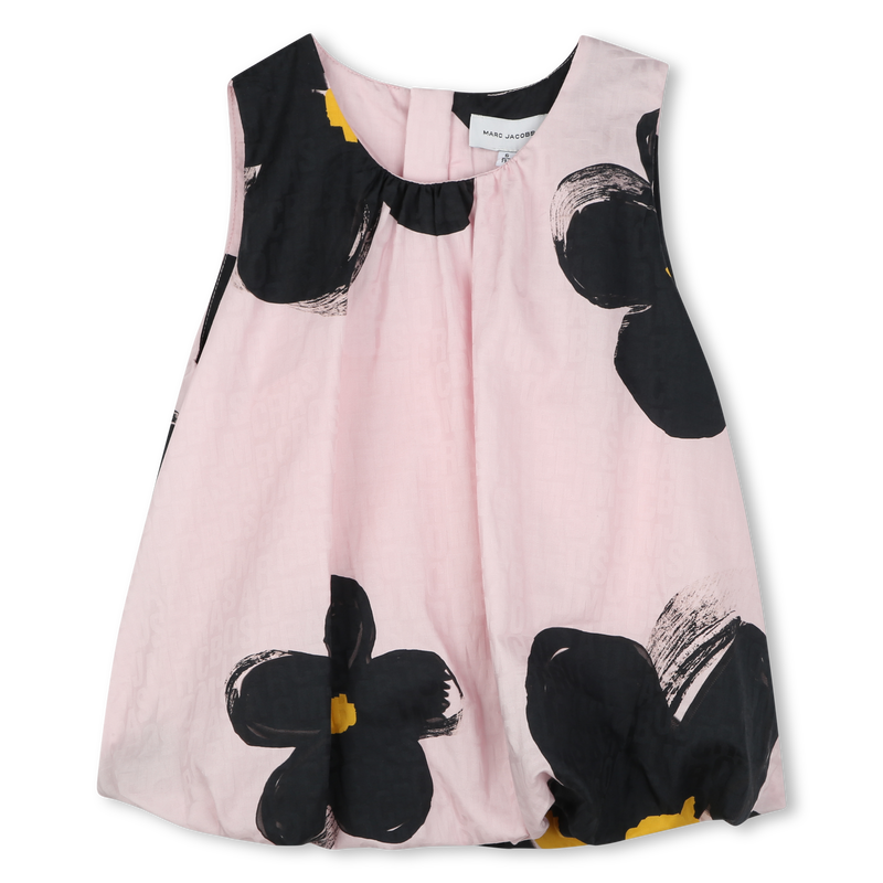 Lined poplin top THE MARC JACOBS 
                    GIRL