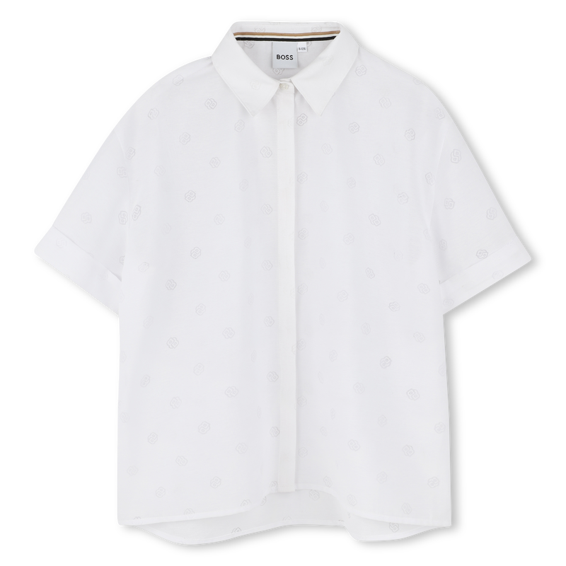 Camisa de mangas curtas BOSS 
                        GIRL