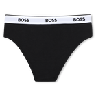 Conjunto com 2 calcinhas BOSS 
                    GIRL