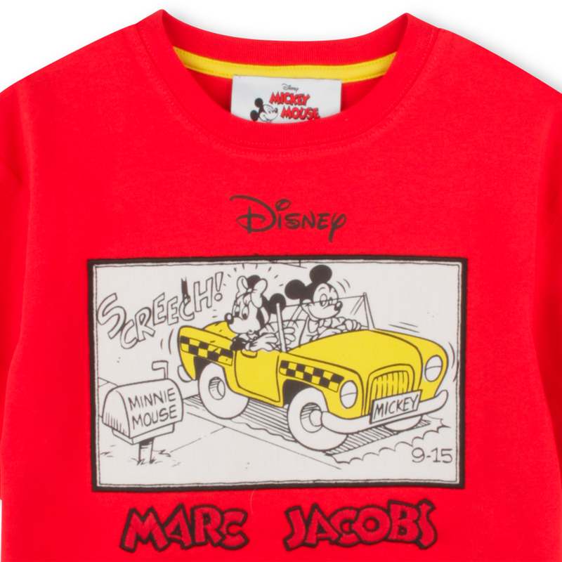 Illustrated Mickey T-shirt THE MARC JACOBS 
                    BOY