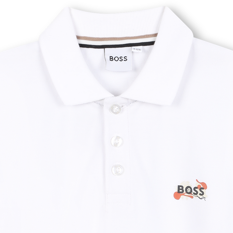 POLO MANGAS CURTAS BOSS 
                    BOY