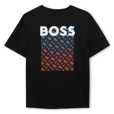 T-SHIRT MANGAS CURTAS BOSS MENINO