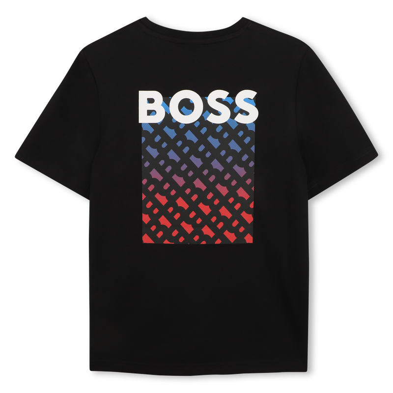 T-SHIRT MANGAS CURTAS BOSS 
                        MENINO
