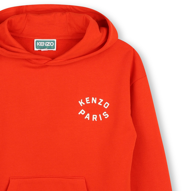 Hooded Fleece Dress KENZO KIDS 
                    GIRL