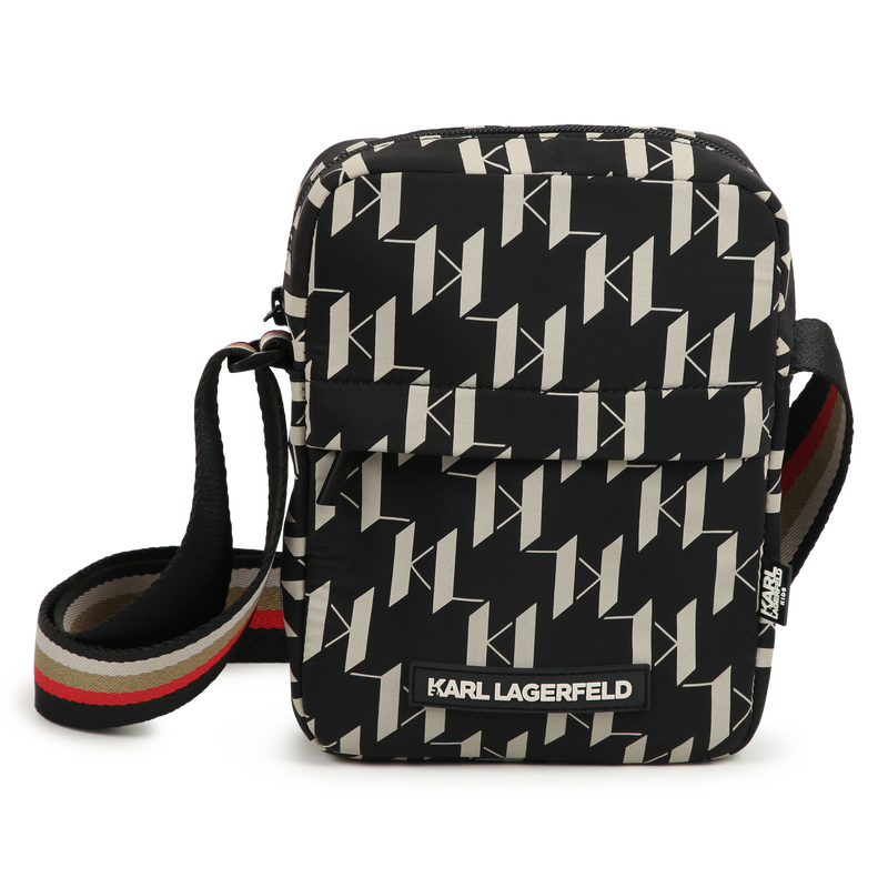 Printed Messenger Bag KARL LAGERFELD KIDS 
                    BOY