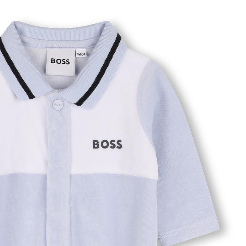 Macacão de veludo BOSS 
                    BOY