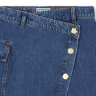 Saia jeans assim&eacute;trica KENZO KIDS 
                    GIRL