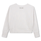 Sweatshirt de mangas longas KARL LAGERFELD KIDS 
                    MENINA