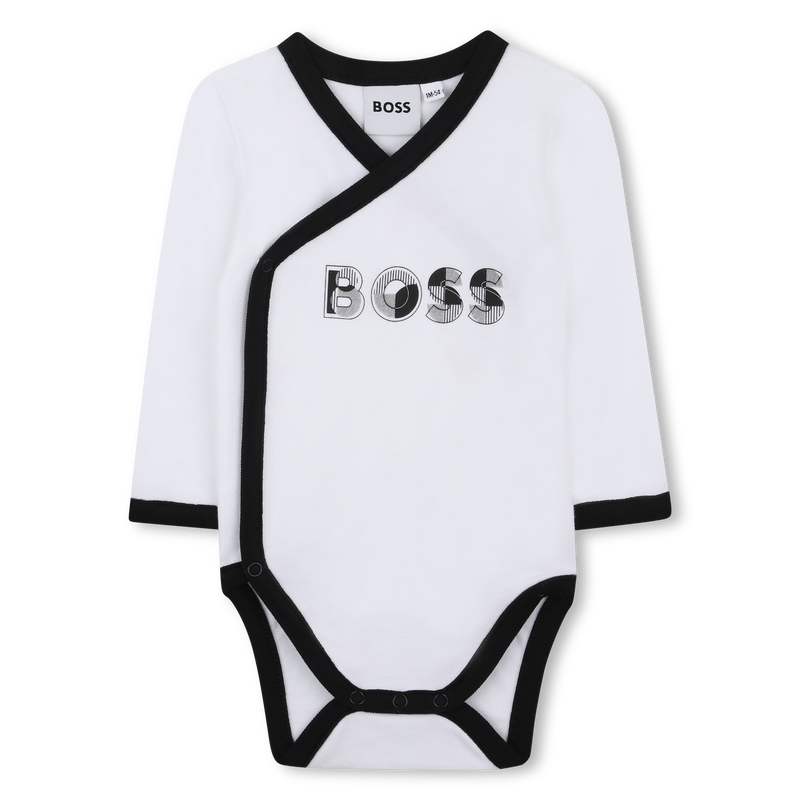 Conjunto de pijama, body e chapéu BOSS 
                    BOY