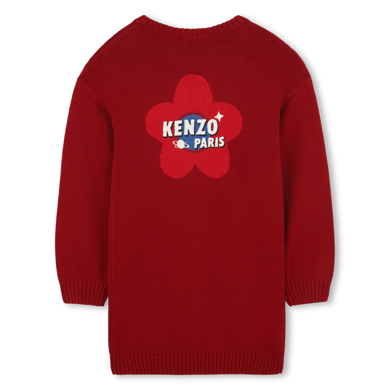 Vestido de malha KENZO KIDS 
                    GIRL