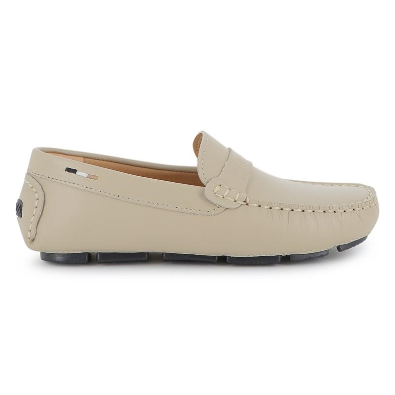 Mocassins em pele BOSS 
                    BOY