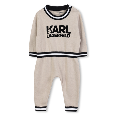 Macacão de malha KARL LAGERFELD KIDS BOY