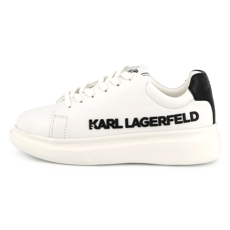Sapatilhas de couro KARL LAGERFELD KIDS 
                        UNISEX