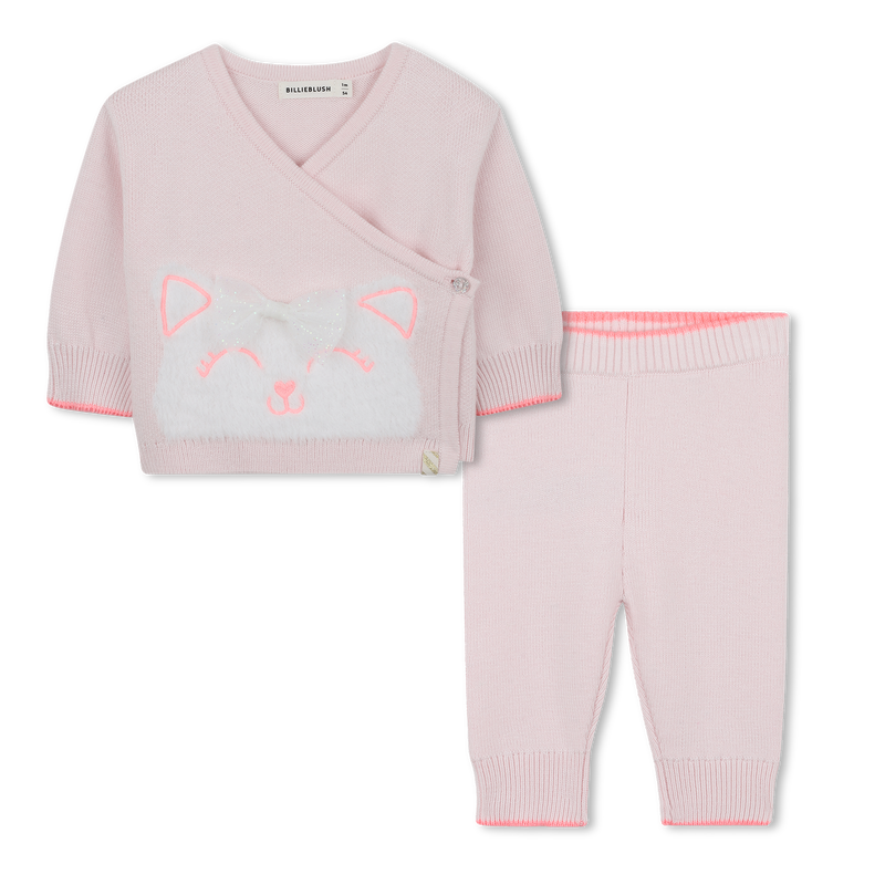 Conjunto de cardigã e legging BILLIEBLUSH 
                    GIRL