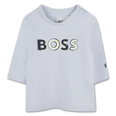 T-shirt com log&oacute;tipo estampado BOSS BOY