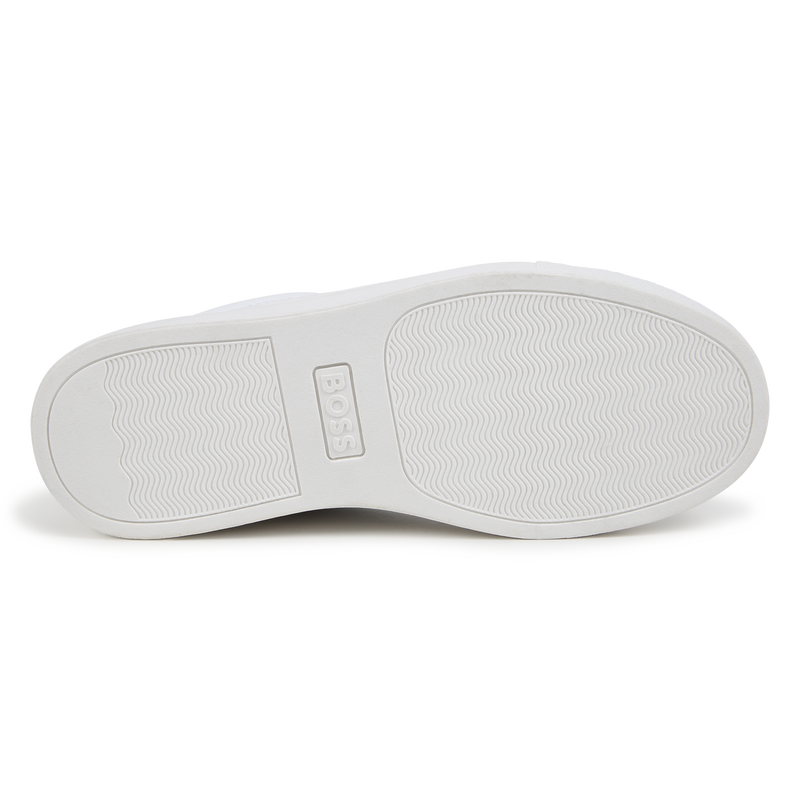 Sapatilhas atacadores em pele BOSS 
                        BOY