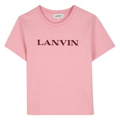 Camiseta de mangas curtas LANVIN GIRL