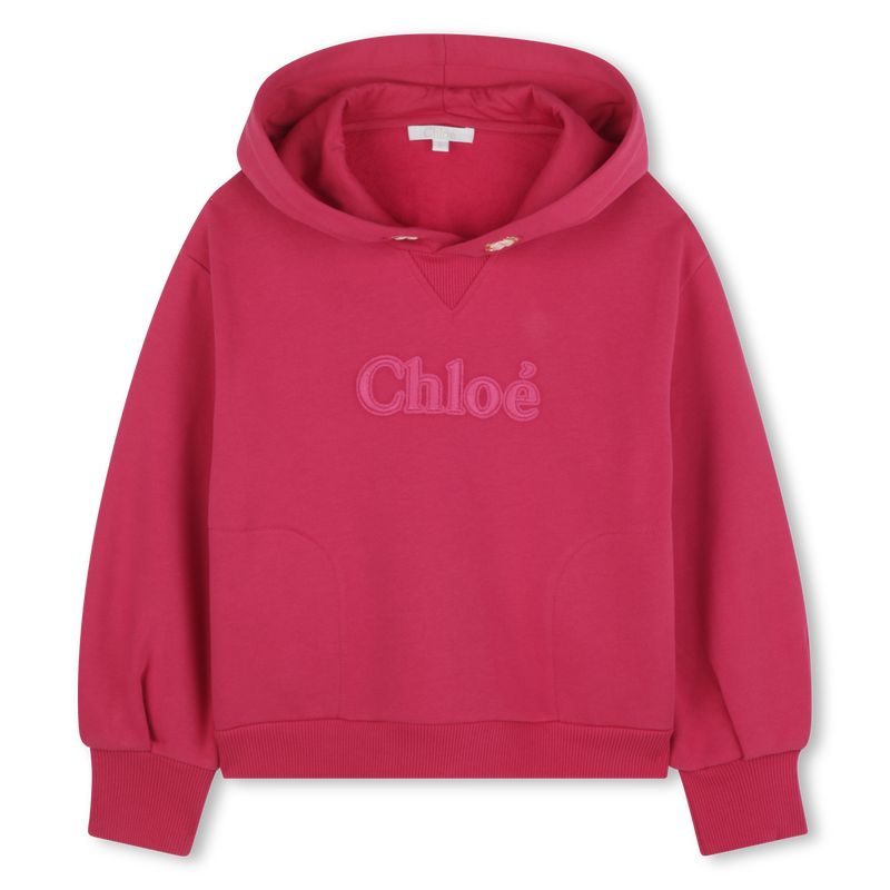 Sweatshirt com capuz moletão CHLOE 
                    GIRL