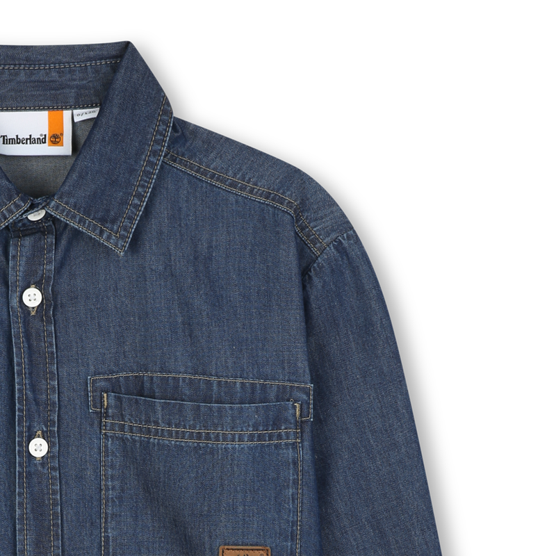 Camisa jeans de manga comprida TIMBERLAND 
                    BOY